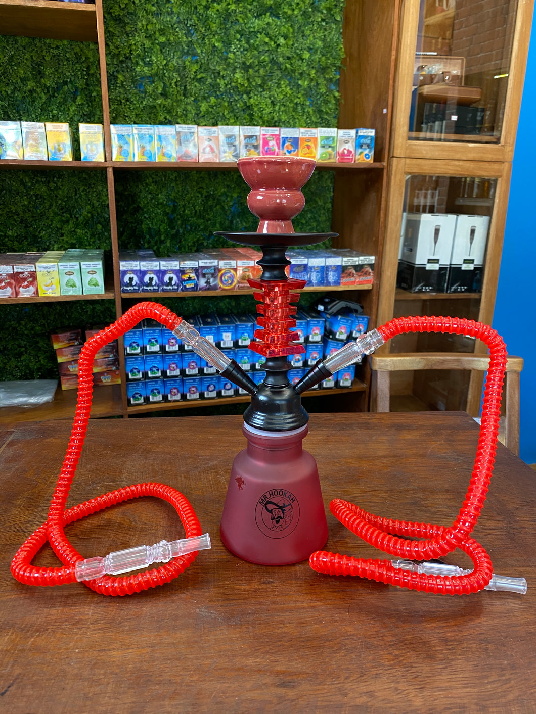 Shisha média Hookah/ vermelha